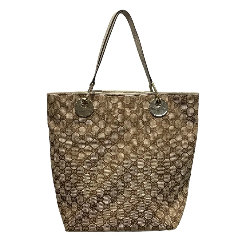 GUCCI/Hand Bag/FREE/BEG/GG canvas