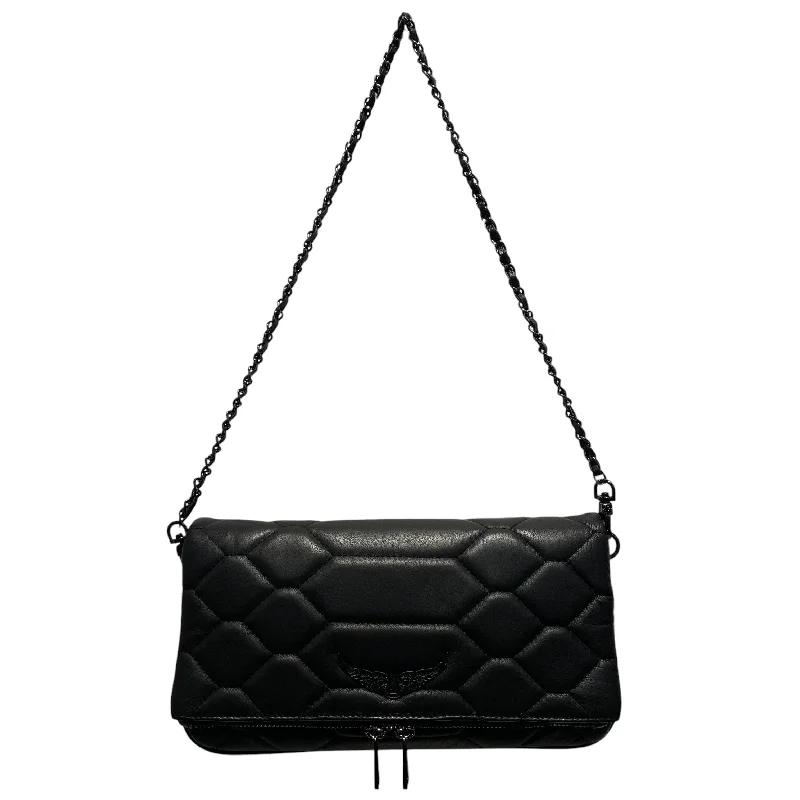 Zadig&Voltaire/Bag/Leather/BLK/Pochette Rock Matalassee